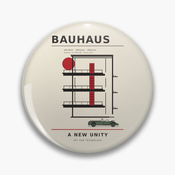 Item preview, Bauhaus — A New Unity | Modernist Architecture designed and sold by Sanctum Icons.