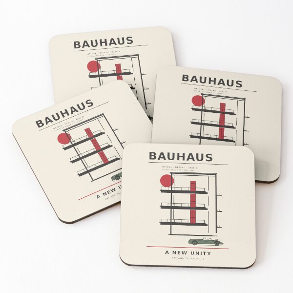 Item preview, Bauhaus — A New Unity | Modernist Architecture designed and sold by Sanctum Icons.