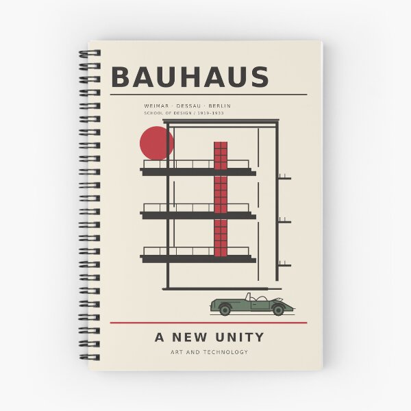 Item preview, Bauhaus — A New Unity | Modernist Architecture designed and sold by Sanctum Icons.