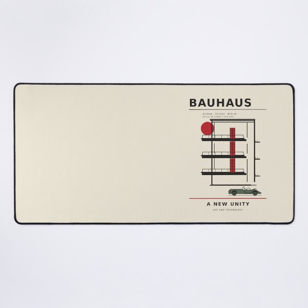 Item preview, Bauhaus — A New Unity | Modernist Architecture designed and sold by Sanctum Icons.