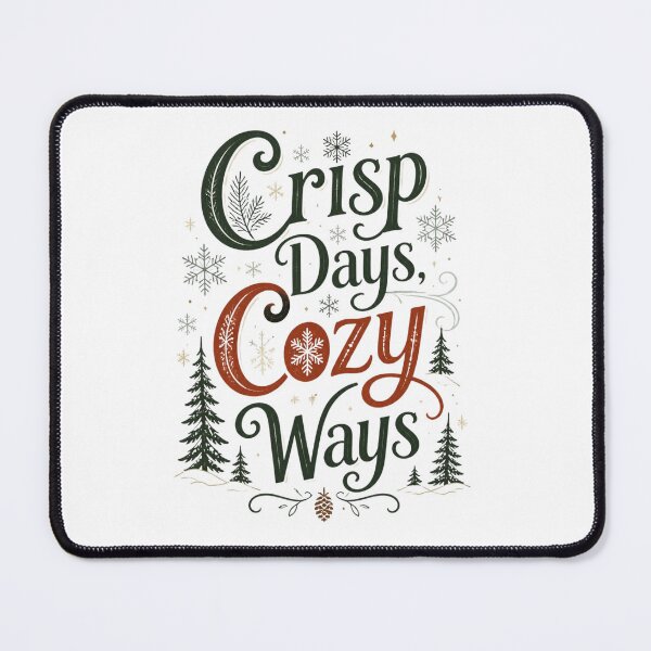 Item preview, Crisp Days, Cozy Ways designed and sold by indepthdesigns.