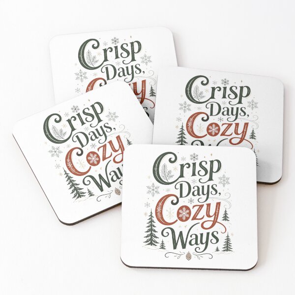Item preview, Crisp Days, Cozy Ways designed and sold by indepthdesigns.