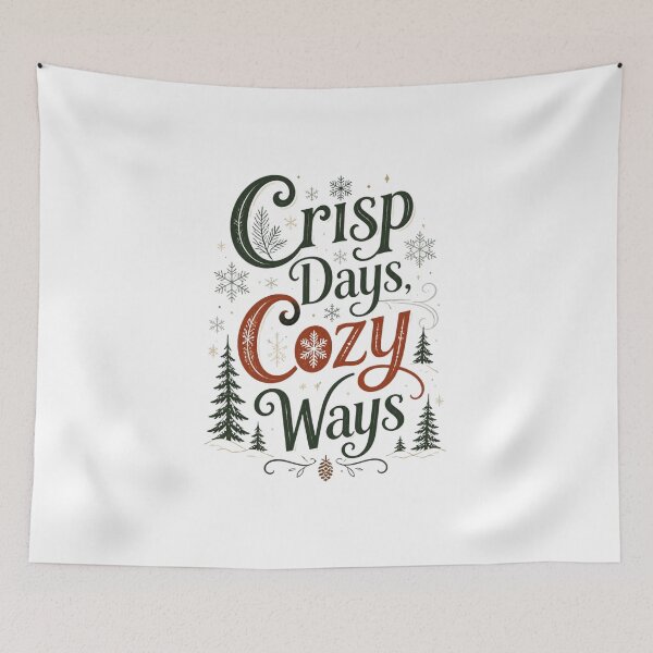 Item preview, Crisp Days, Cozy Ways designed and sold by indepthdesigns.
