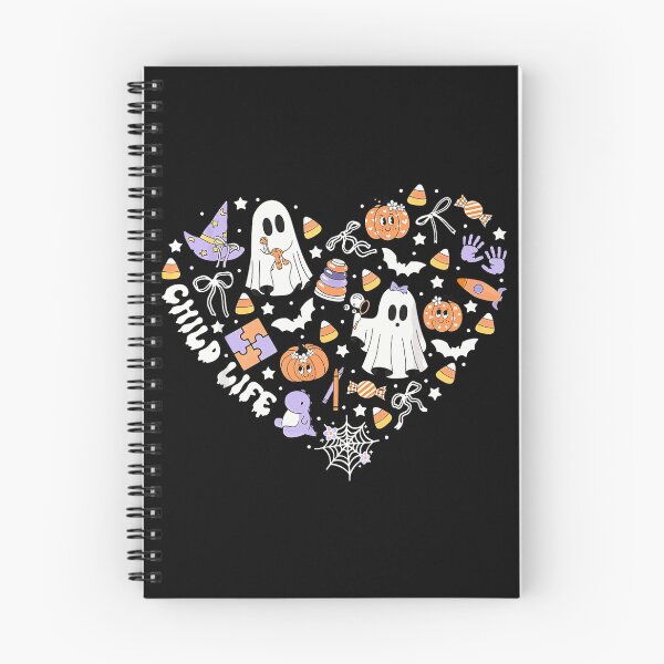 Item preview, Child Life Cls Ccls Heart Halloween Heart Fall Autumn Ghost designed and sold by streetwen.