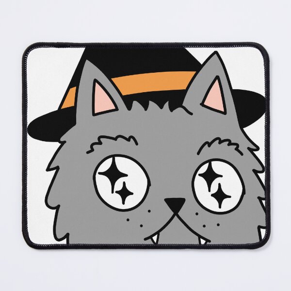 Item preview, magic cat - gray designed and sold by motherbrainart.
