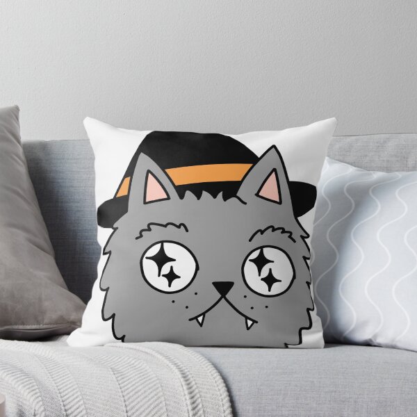 Item preview, magic cat - gray designed and sold by motherbrainart.