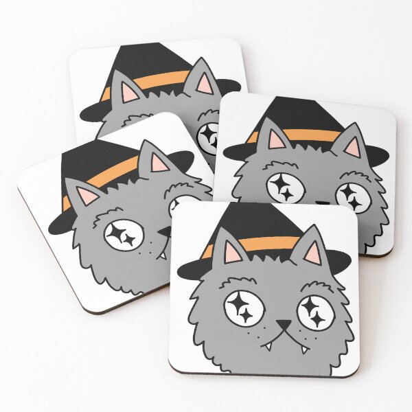 Item preview, magic cat - gray designed and sold by motherbrainart.