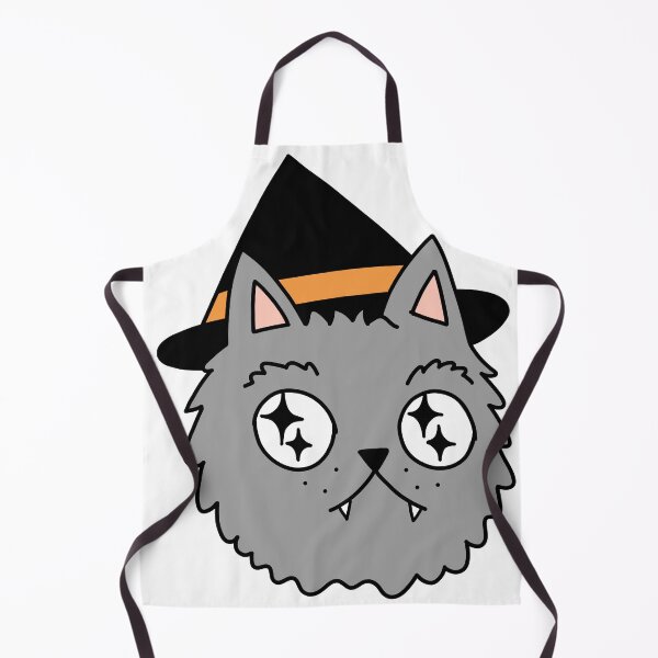 Item preview, magic cat - gray designed and sold by motherbrainart.