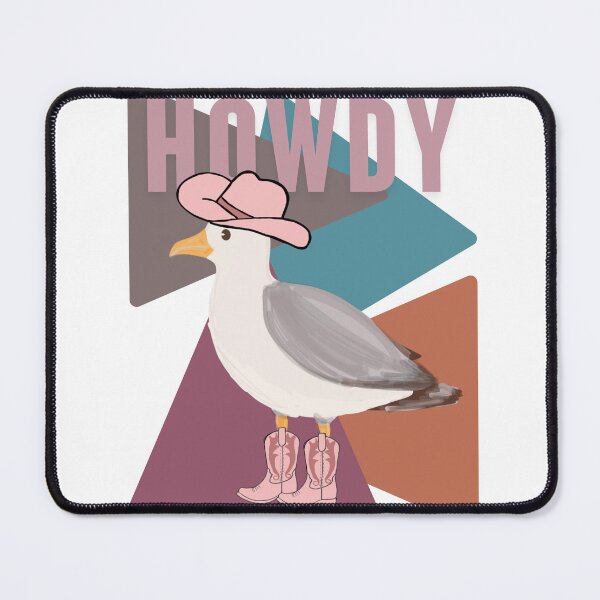 Item preview, Seagull in cowboy boots designed and sold by TaraPen.