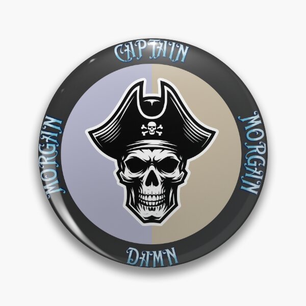 Item preview, pirate skull designed and sold by wildforcedesign.