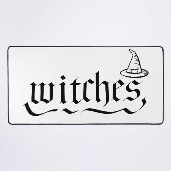 Item preview, Witches Medieval Calligraphy Design designed and sold by MariOyama.
