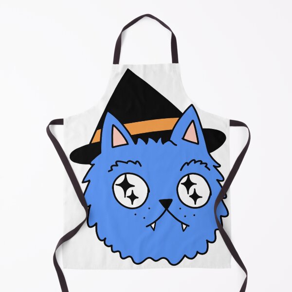 Item preview, magic cat - blue designed and sold by motherbrainart.