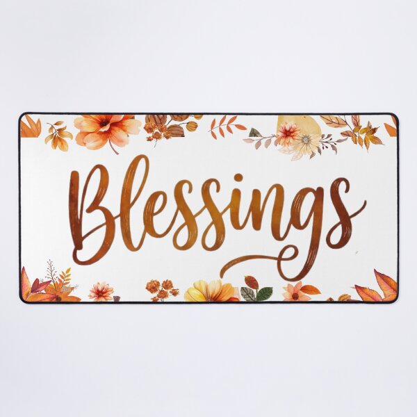 Item preview, Autumn blessings floral design, harvest pumpkin designed and sold by VibranPalette.