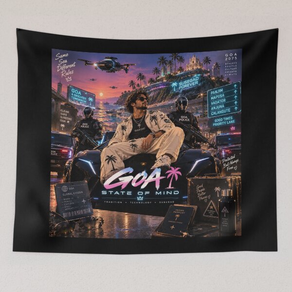 Item preview, Goa 2075 • State of Mind • Tradition × Technology × Susegad designed and sold by Goanheartprints.
