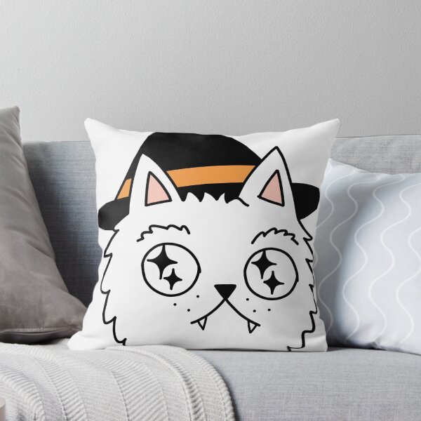 Item preview, magic cat - white designed and sold by motherbrainart.