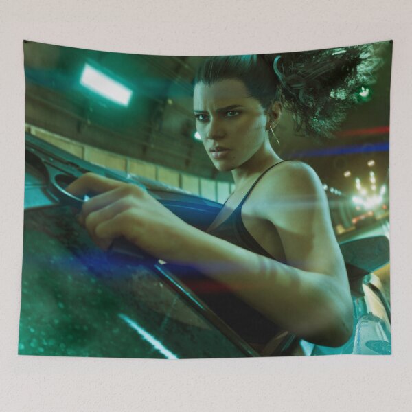 Item preview, Grand Therft Auto VI GTA 6 Vice City Lucia Caminos designed and sold by sunriseagony.