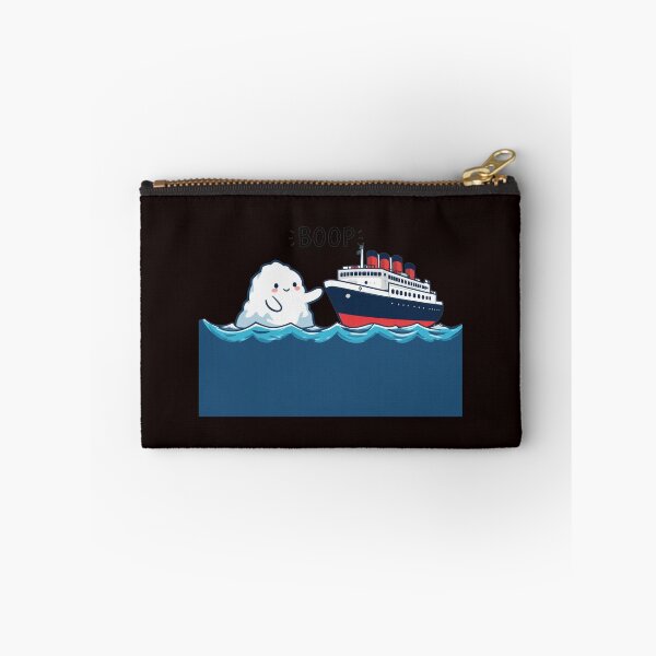 Item preview, Boop Iceberg Meets Ship Cute Whimsical Art designed and sold by MouDesignArt.