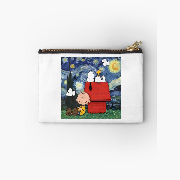 Item preview, Charlie Brown and Snoopy Inspired Starry Night Artwork Design designed and sold by MasonTheGamer.