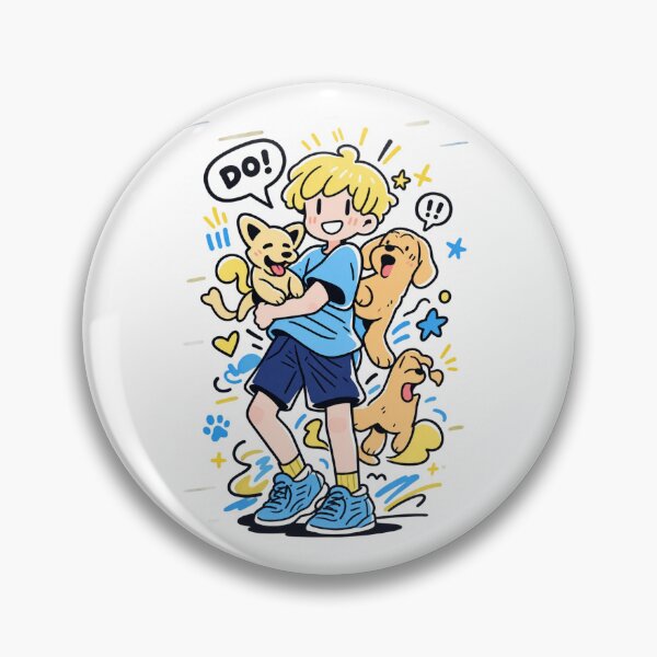 Item preview, Cute Boy and Dogs Chibi designed and sold by Prism--Fashion.