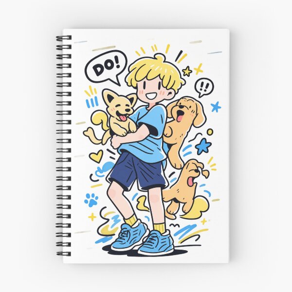 Item preview, Cute Boy and Dogs Chibi designed and sold by Prism--Fashion.