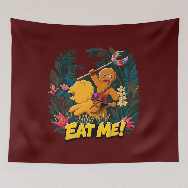 Item preview, Eat Me Gingerbread Rebel designed and sold by maynarddaniel.