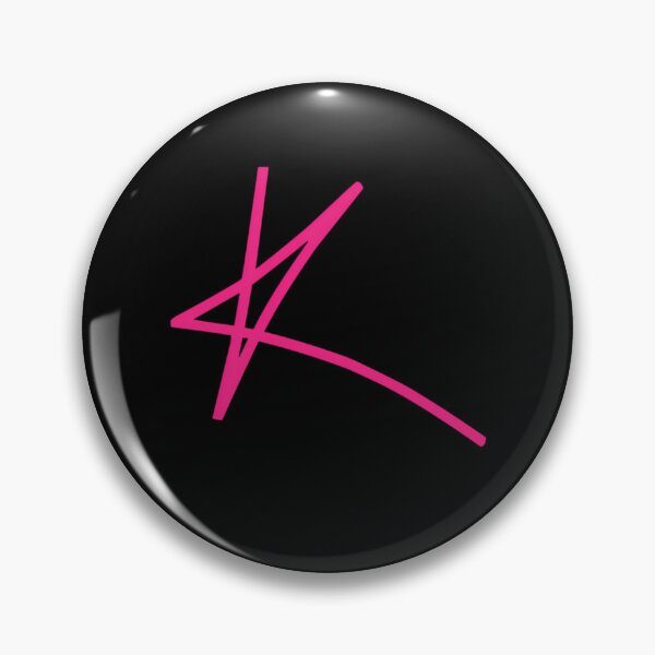 Item preview, Bright Pink Star Letter Monogram designed and sold by ChantalBrian.
