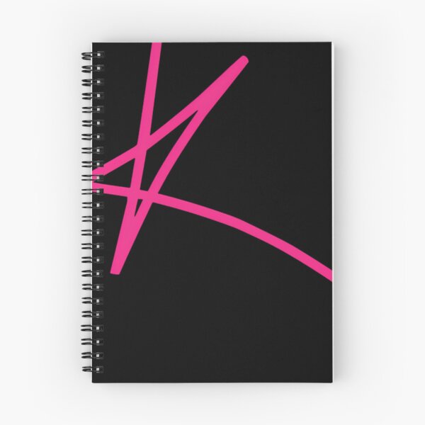 Item preview, Bright Pink Star Letter Monogram designed and sold by ChantalBrian.