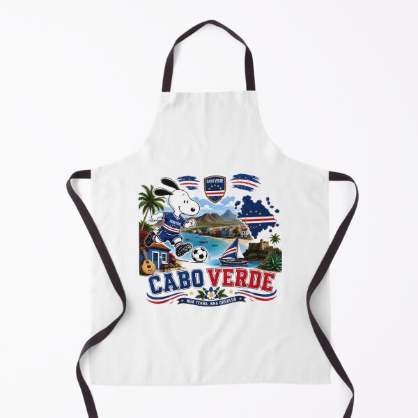 Item preview, Funny Snoopy Playing Soccer for Cabo Verde Team World Cup Design designed and sold by wallflower2war.