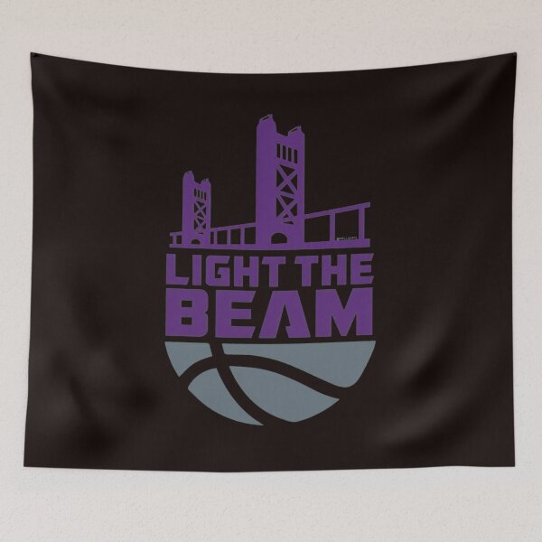Item preview, Light the Beam Bridge Basketball  designed and sold by MouDesignArt.