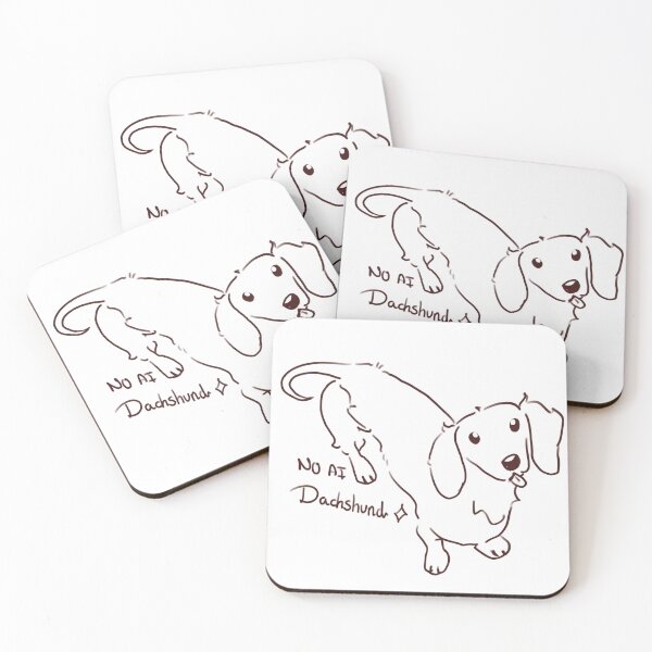 Item preview, Dachshund (No AI) designed and sold by NoAIMara.