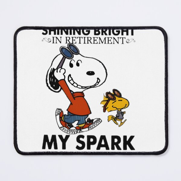 Item preview, Shining Bright in Retirement Featuring Classic Cartoon Snoopy Design designed and sold by MasonTheGamer.