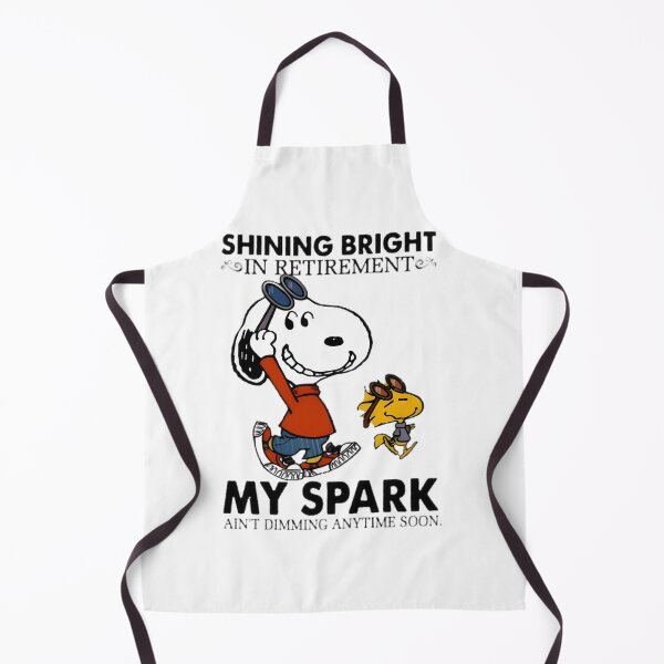 Item preview, Shining Bright in Retirement Featuring Classic Cartoon Snoopy Design designed and sold by MasonTheGamer.