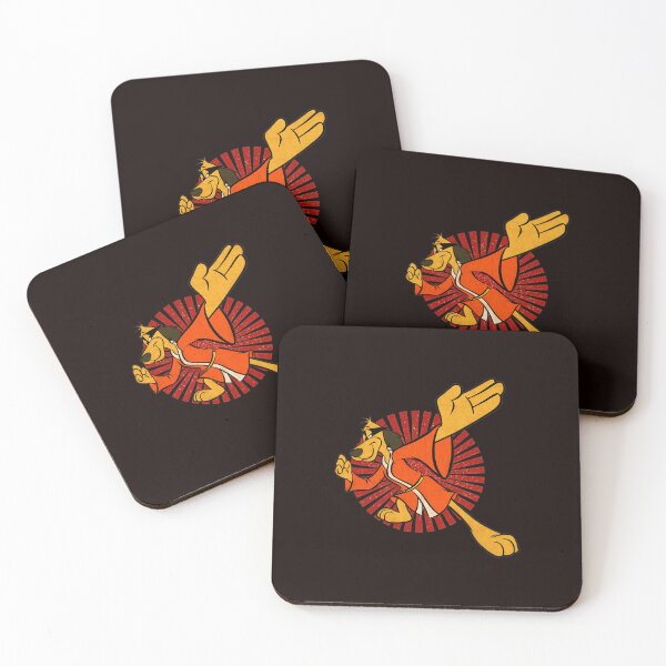 Item preview, Hong Kong Phooey Martial Arts Pose Sunburst Retro designed and sold by MouDesignArt.