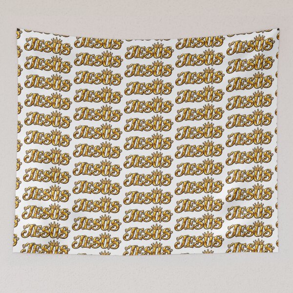 Item preview, jesus crown hearts love gold  designed and sold by OCD_JESSICA.