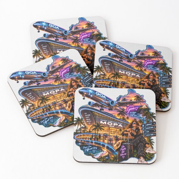 Item preview, MOPA Goa Airport • More Than a Destination • Take Flights Not Worries designed and sold by Goanheartprints.
