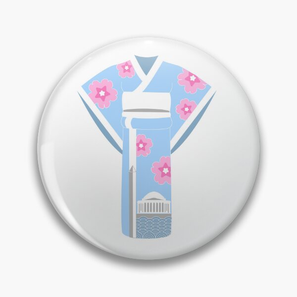 Item preview, dc cherry blossom kimono designed and sold by MagentaMoonStudio.