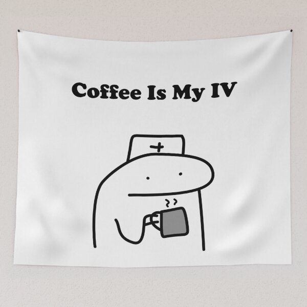 Item preview, I See Your Call Light Funny Nurse Flork Meme designed and sold by darkskinbender.