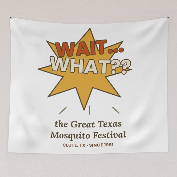 Item preview, Giant Mosquito Festival designed and sold by GrumpyThreads.