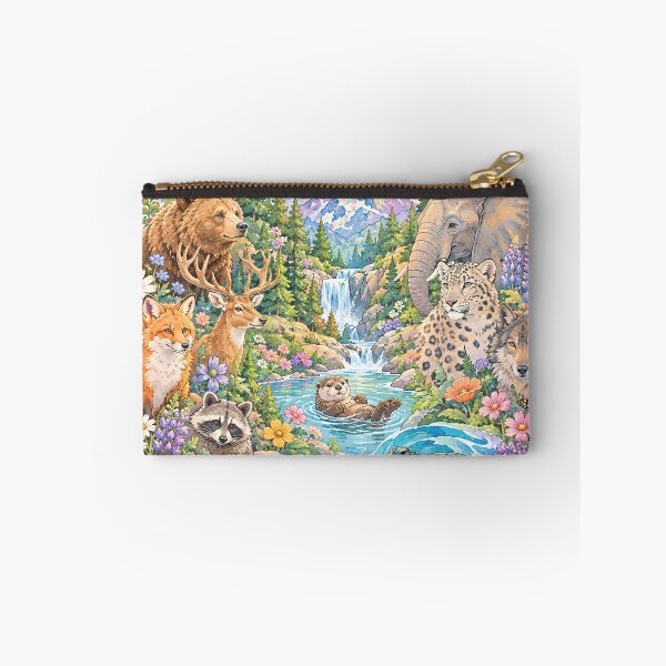 Item preview, Wild Animals Nature Kingdom Circle designed and sold by Skyrocketz.
