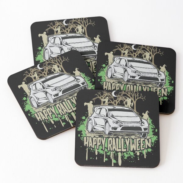 Item preview, Happy Rallyween Spooky Car Zombie Moon  designed and sold by EMRYOBERTSON.