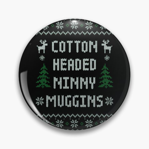 Item preview, Christmas Ugly Sweater Cotton Headed Holiday Graphic designed and sold by DarleneBauch.