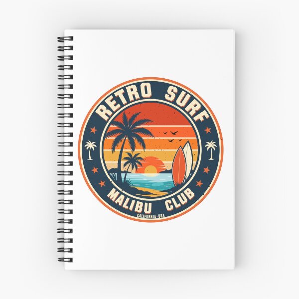 Item preview, Retro Surf Malibu Club - California Sunset designed and sold by Marshallamoakohene.