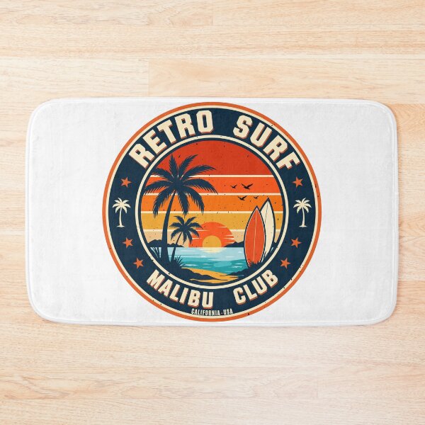 Item preview, Retro Surf Malibu Club - California Sunset designed and sold by Marshallamoakohene.