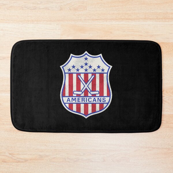 Item preview, Vintage Americans Ice Hockey Crossed Sticks Shield Logo designed and sold by DarleneBauch.