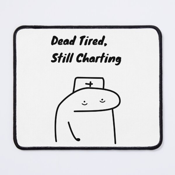 Item preview, I See Your Call Light Funny Nurse Flork Meme designed and sold by darkskinbender.