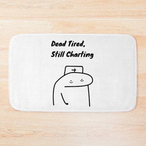 Item preview, I See Your Call Light Funny Nurse Flork Meme designed and sold by darkskinbender.