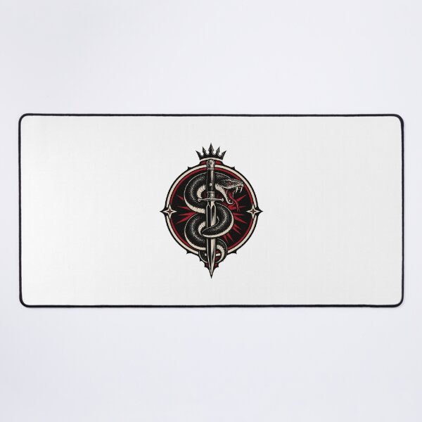 Item preview, Original Queens of the Stone Age Inspired Snake Design Artwork designed and sold by artsyprintslab.