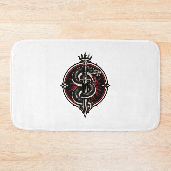 Item preview, Original Queens of the Stone Age Inspired Snake Design Artwork designed and sold by artsyprintslab.