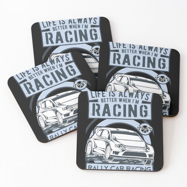 Item preview, Life is Better When I'm Racing Rally Car designed and sold by EMRYOBERTSON.