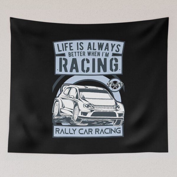 Item preview, Life is Better When I'm Racing Rally Car designed and sold by EMRYOBERTSON.